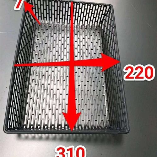 自动车床接料框  接料框*22*mm物料框长方孔圆孔料框