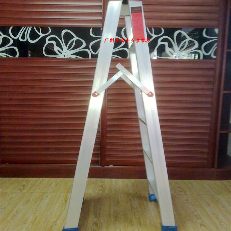 加厚2米3米承重200KG/铝梯/铝合金梯子家用梯人字梯拆叠梯工程梯