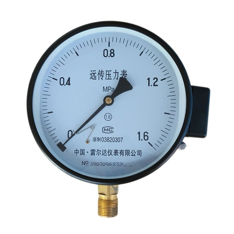 雷尔达YTZ1远传压力表0-1mp带接线盒电阻远传恒压供水压力表