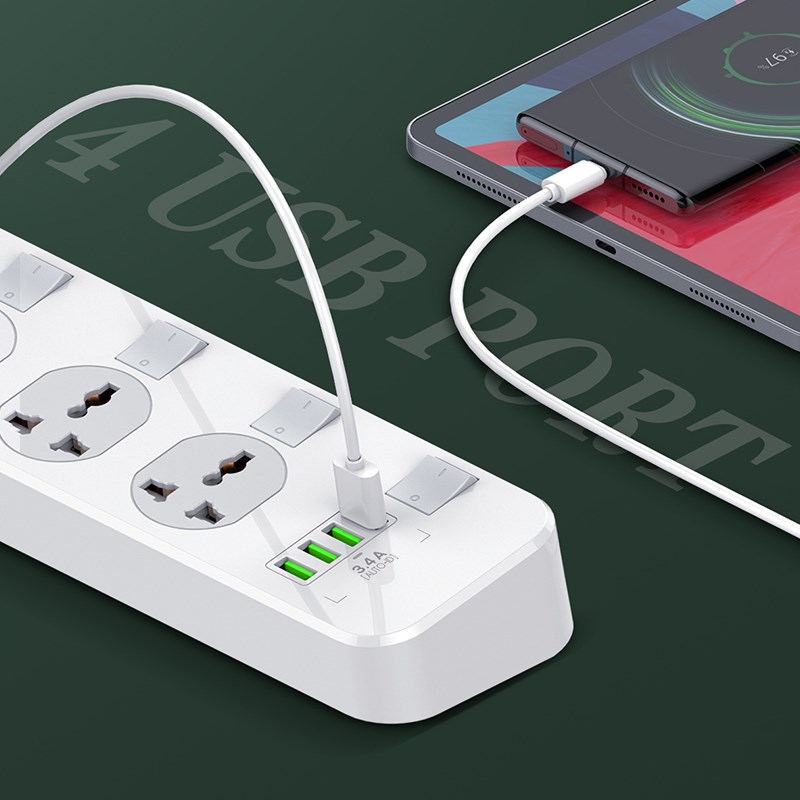 LDNIO英规港式UB排插板香港版英标拖板英式英制英版通用插座