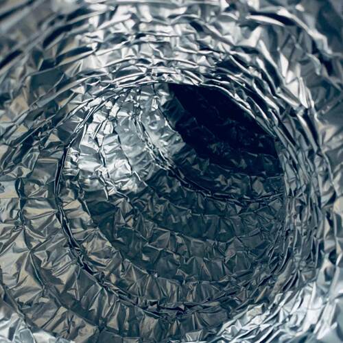 200mmPVC铝箔复合管通风管/排风管/钢丝软管/空调风管油烟管8寸CM