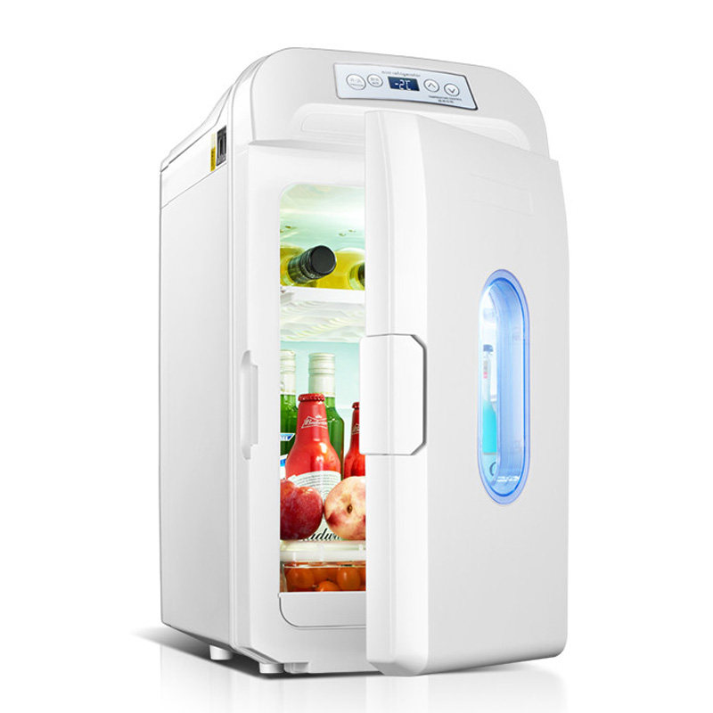 车载迷你小冰箱长途大货车24V冷藏恒温箱冷冻结冰菜水车家两用夏