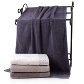 纯棉断档浴巾 家用成人浴巾儿童可爱全棉浴巾柔软吸水加大厚毛巾