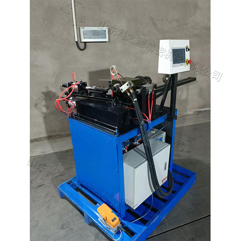 全自动钢管封口机 卫浴钢制家具封边机 电动液压金属材质封头机