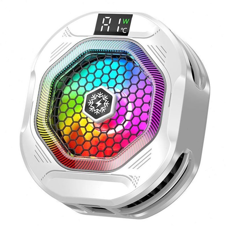 2025新款麒麟二手机散热器半导体制冷AI智能温控可结冰直播降温