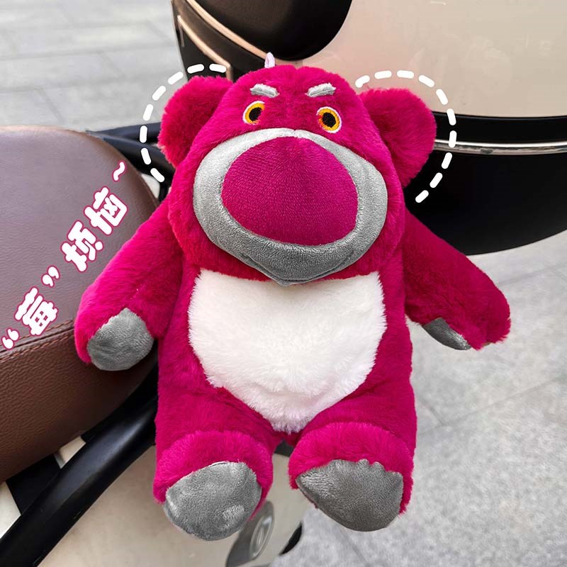 汽车挂件车外玩偶2024新款可爱卡通车载后备箱摩托电动车摆件网红