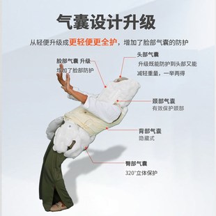 信安智囊老人防摔马甲气囊背心智能防跌安全气囊服防摔倒送礼S32