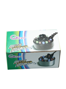 汉鸿 创意办公室摆件雾化器室内加湿器空气净化喷雾阳台造景水雾