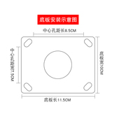 8寸充气万向轮轮子6寸10寸打气轮胎橡胶轮手推车定向轮静音重型轮