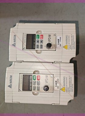 VFD004M23A 原装拆机台达变频器 220V 0/4K