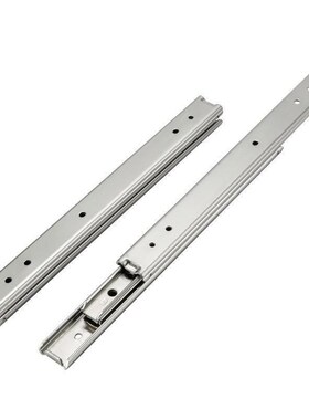 不锈钢35宽三节工业滑轨替代IDB01-304.8 3F55.6 406.4 457.2 508