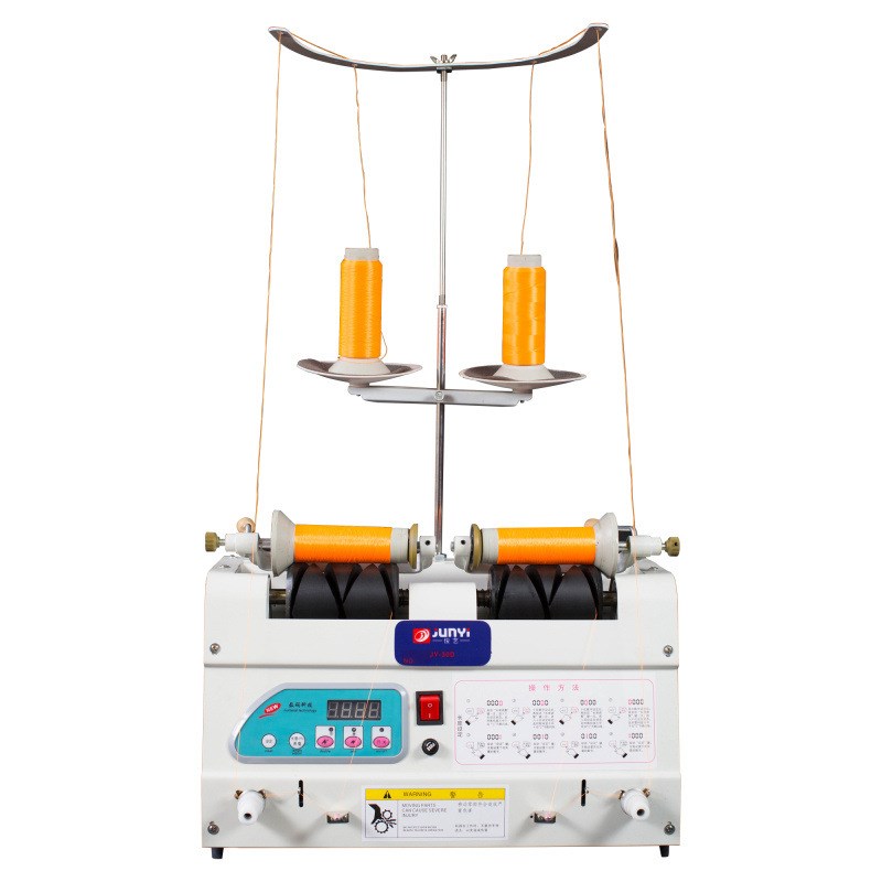 俊艺电脑自动分线机绕线器 缝纫线 绕线机卷线机 绣花分线显示屏