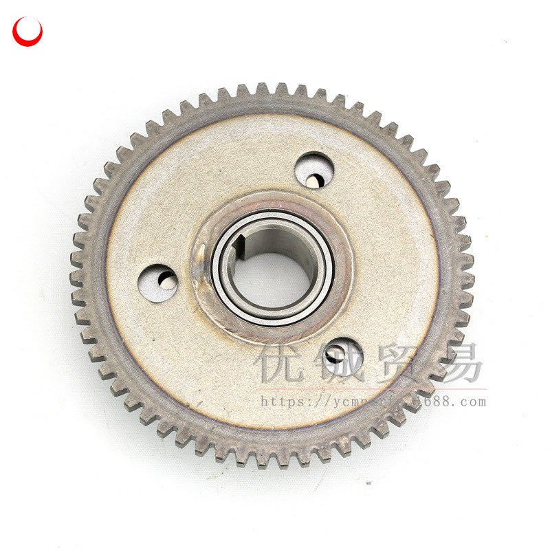 GY6 125/150启动盘 GY6125cc超越离合器3珠 高性能启动离合器配件