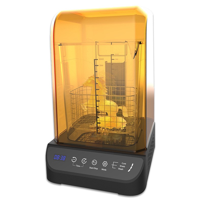 捷泰技术GCW01固化清洗机 光固化3d打印机模型处理固化清洗二合一