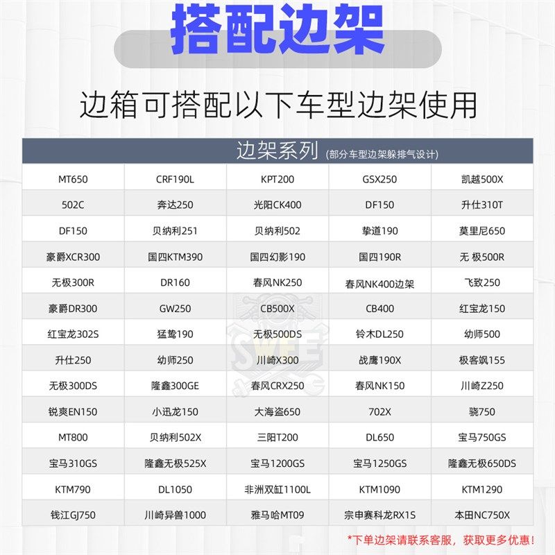 适用KTM1290 Adventure躲排气边箱支架边架摩托车三箱铝合金尾箱,摩托车/装备/配件,摩托车尾箱,淘宝优惠券,粉丝福利购,淘宝优惠卷