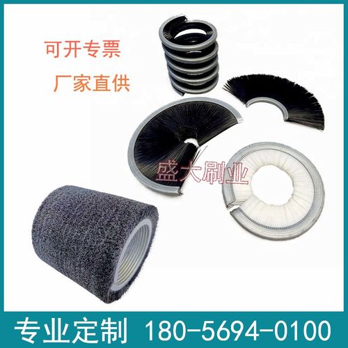 线材除锈除粉抛光清理去油防尘螺旋式不锈钢铜丝内外缠绕弹簧刷辊