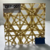 生产厂家阻燃仿潮有机树脂竹编板竹编树脂板装 饰装 修定制