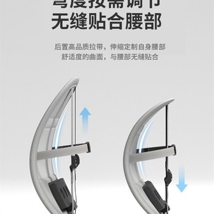 通风司p机靠垫办公室护腰靠背垫腰托开车护腰神器 汽车腰靠夏季
