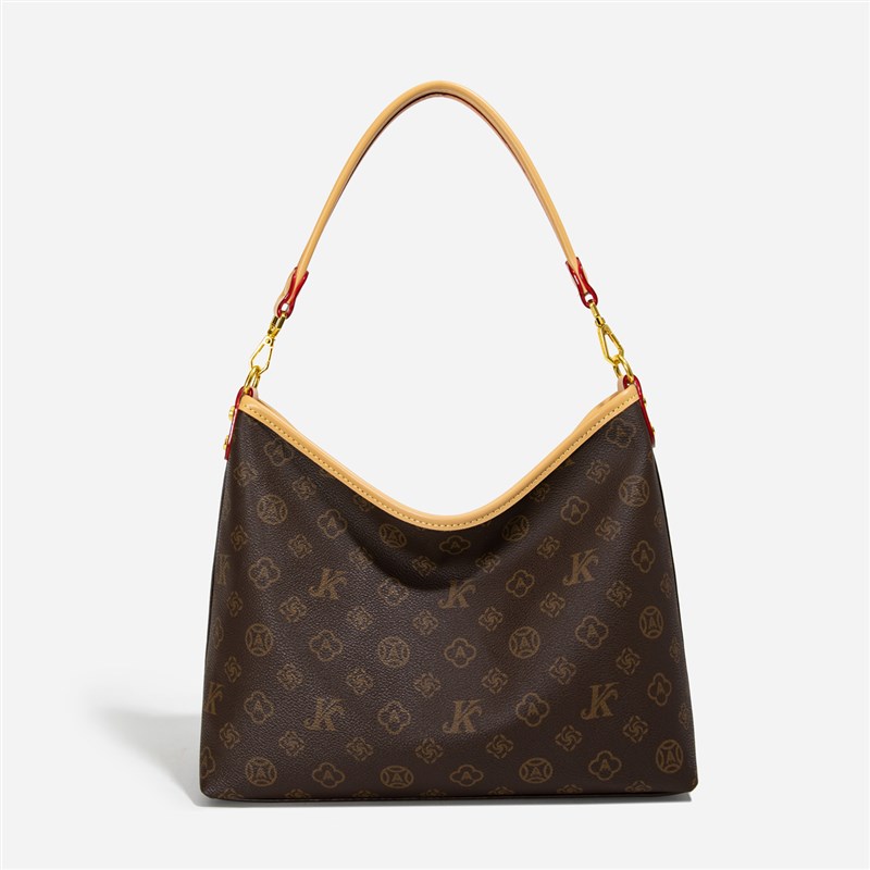 大容量包包女式202o4新款秋季老花百搭通勤包时尚百搭单肩斜挎大