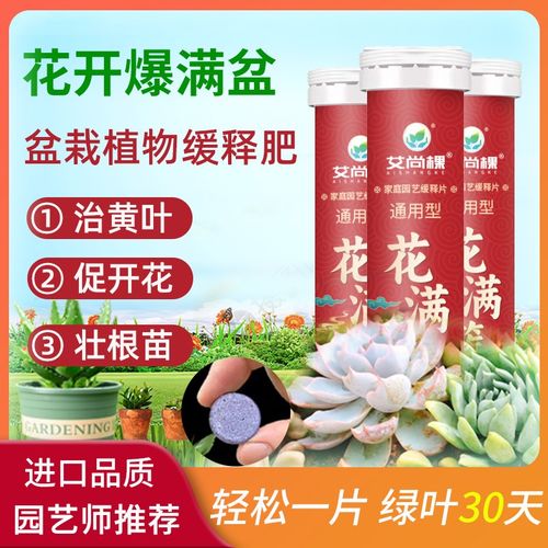 植物营养片盆栽家用通用型复合缓释花氮磷钾花卉肥肥料养控释绿植