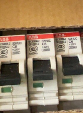 ABB光伏直c流空开断路器 S261UC-S262UC-C10-C3-C16-C6-C4-C63