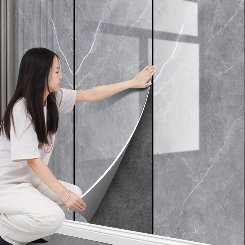 铝塑板自粘仿瓷砖墙大理石纹纸电视背景墙壁纸墙面装饰板,家居饰品,瓷砖贴,淘宝优惠券,粉丝福利购,淘宝优惠卷