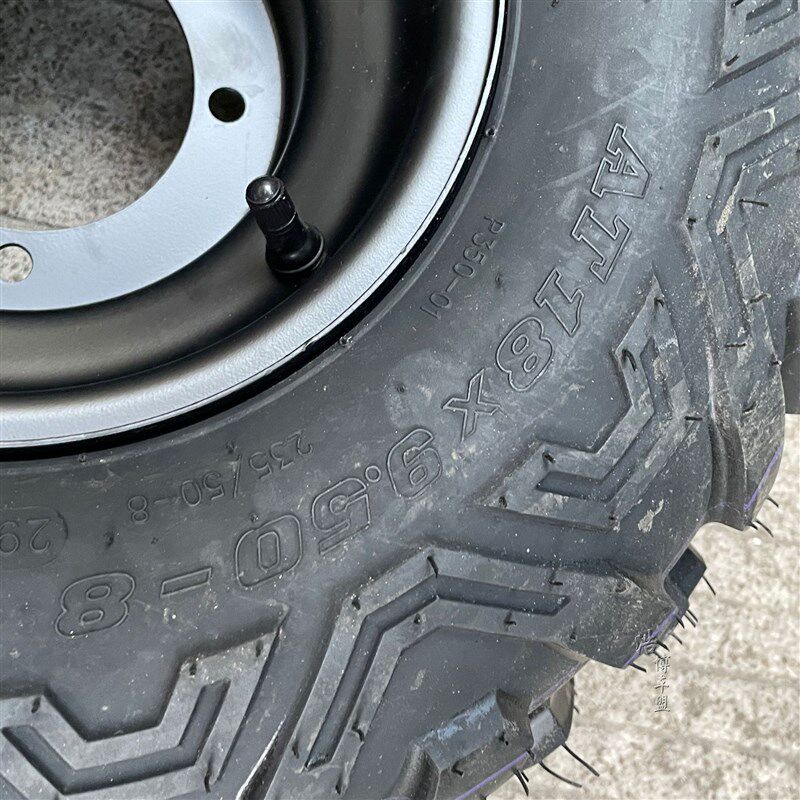 四轮沙滩车卡丁车9 9.寸字越野轮胎轮毂真空