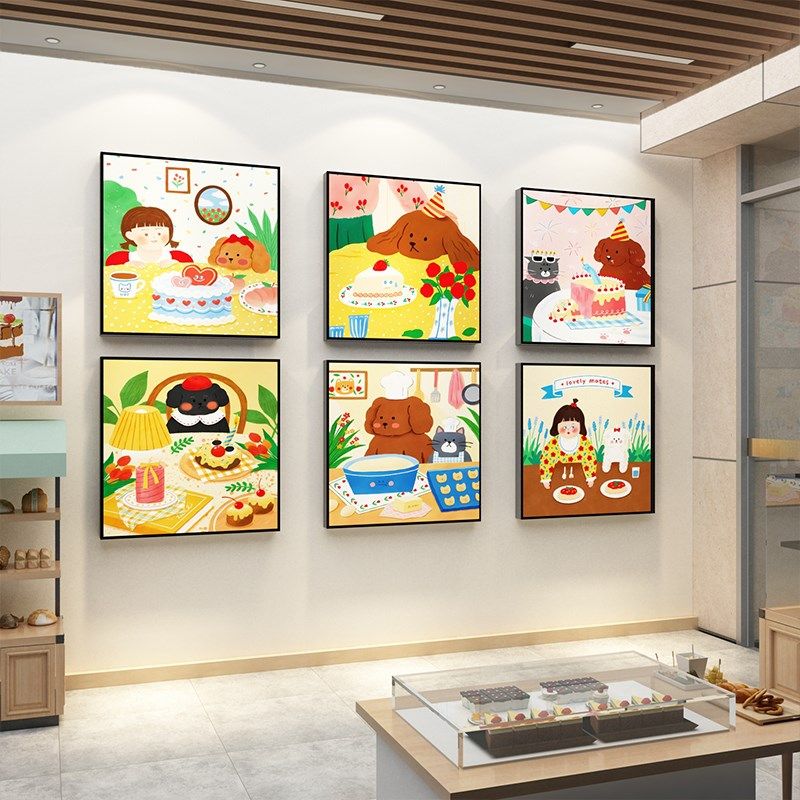 儿童房间布置装饰男女孩床头画打造公卡通卧室背景墙面纸全,家居饰品,软装墙贴,淘宝优惠券,粉丝福利购,淘宝优惠卷