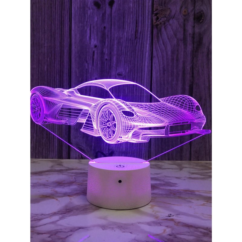 桌面摆件科技感电竞房装饰氛围灯赛博朋克风未来感台灯创意送男友