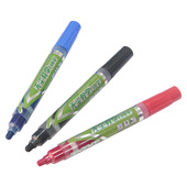 雅谷成膜白板笔教师用擦水性笔红蓝黑大号加墨水写字板彩色笔