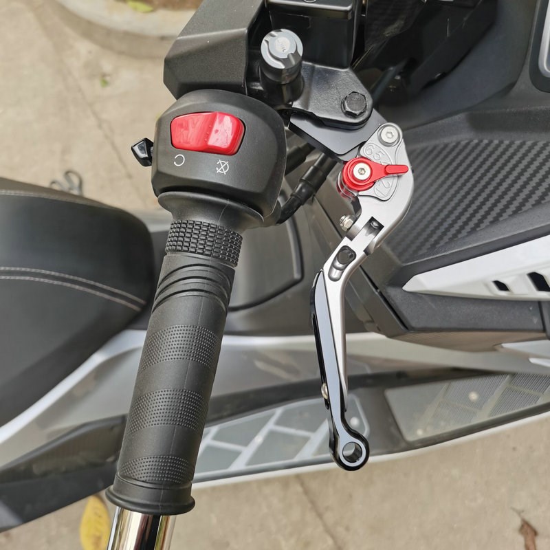 YM三阳小钢炮JP高手GR 听你TINI 改装刹车牛角手把拉杆