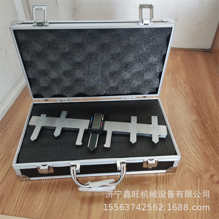 钢轨磨耗仪游标式钢轨磨耗测量尺机械式轨道磨损测量仪