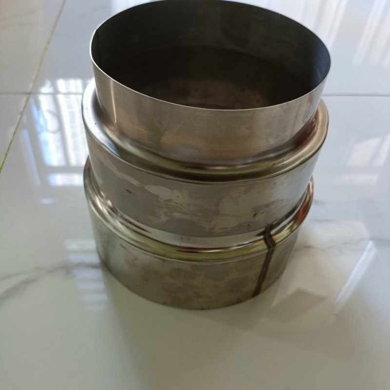 油烟机排烟管抽风机管变径接头大小变径头多次组合转小头渐变组合