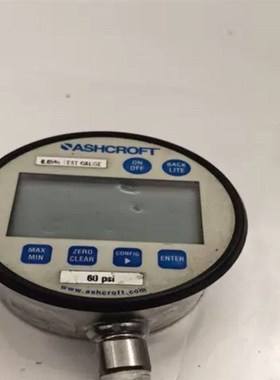 #电子元器件 雅斯科ASHCROFT数字压力表302089S