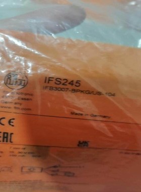 IFM易福门IFS245议价