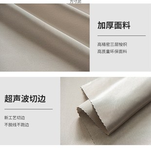宿舍床帘学生遮光上铺寝室下铺女床幔色物理加厚S帘子带纱简约新
