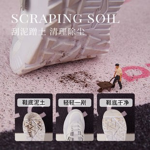 卡通入户门地垫门口进门脚垫x家用防滑丝圈地毯除尘耐脏进户门地