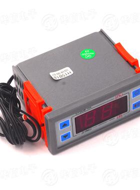 XH-W2060数字温控器数显嵌入式机柜温控仪温度控制开关12V24V