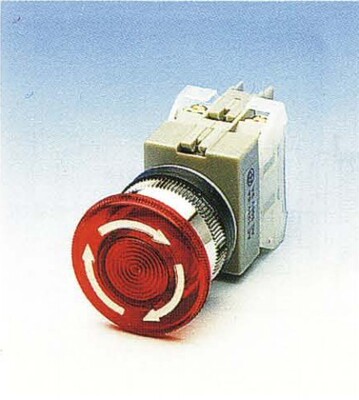原装全新台湾嘉阳CIKACHI带灯急停 NILEPB-22 25 30 220v DC24