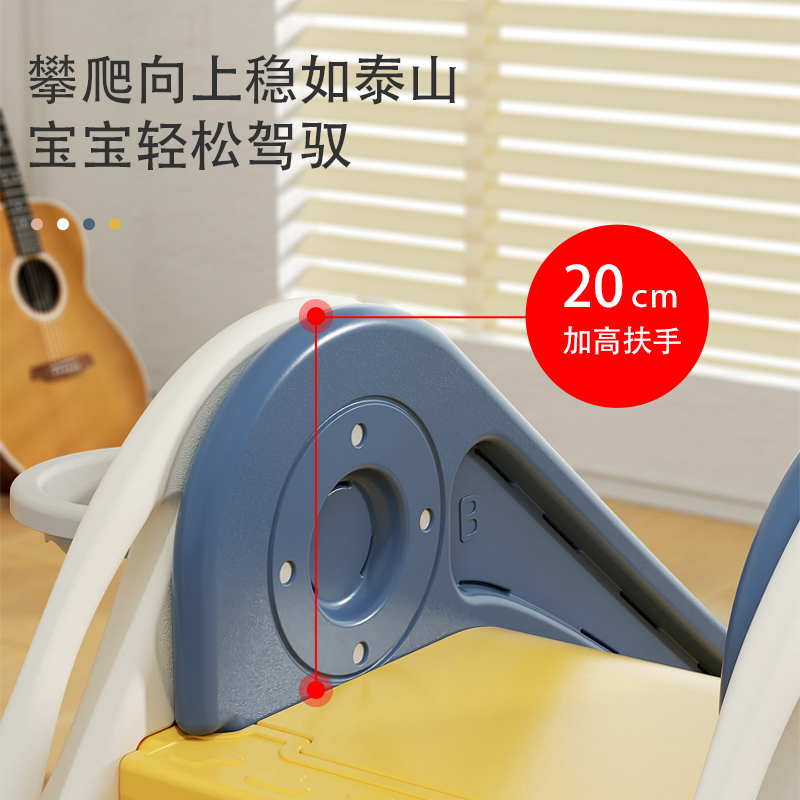 儿童滑梯小型宝宝滑n滑梯家用室内摺叠婴儿家庭玩具小孩游乐园礼