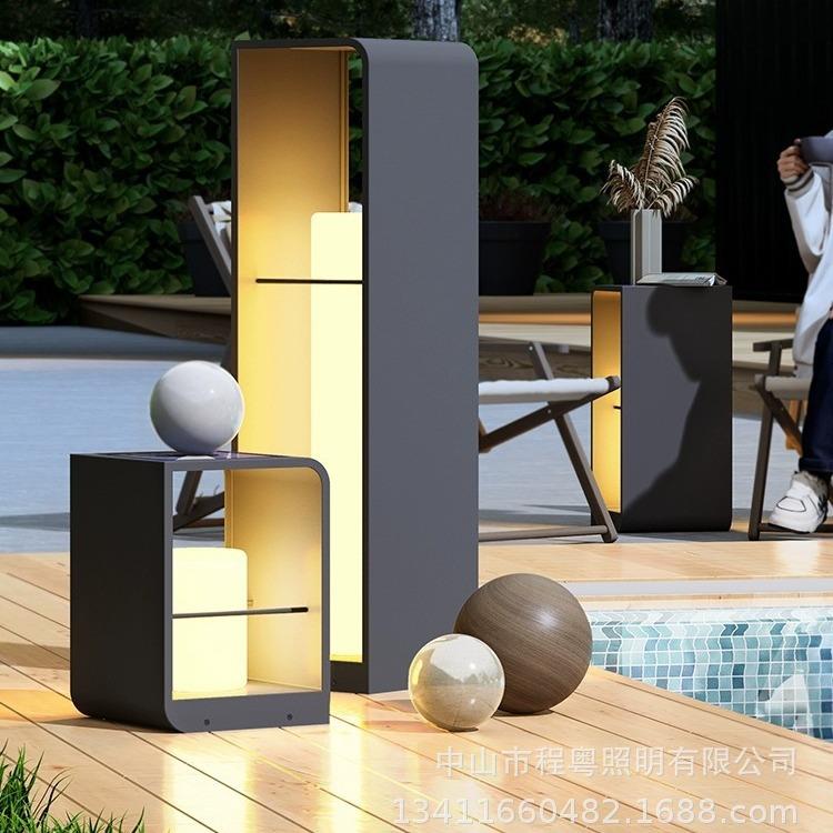 户外太阳能草坪灯别墅庭院灯户外园林小区广场装饰氛围灯景观灯