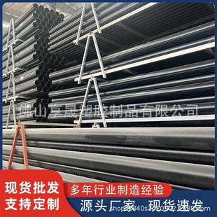 hdpe钢丝网骨架复合管pe深井管暗渠废气废水输送管钢骨架给水管材