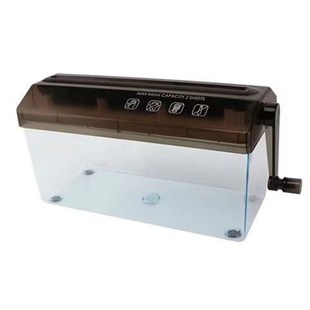 手摇桌面迷你小型家用手动碎纸w机a6aJ4碎纸剪刀神器条状文件粉碎