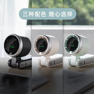 普芝涡轮挂脖风扇超长续航儿童制冷无叶迷你可手持小W电风扇便携