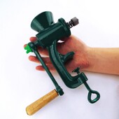 小型铸铁磨粉手动研磨器研绞肉五谷手摇绞