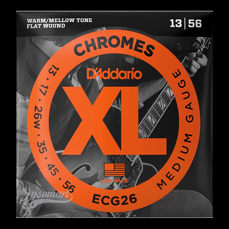 达达里奥平卷电吉他琴弦 ECG ECG2 ECG2 ECG23 摇滚爵士弦