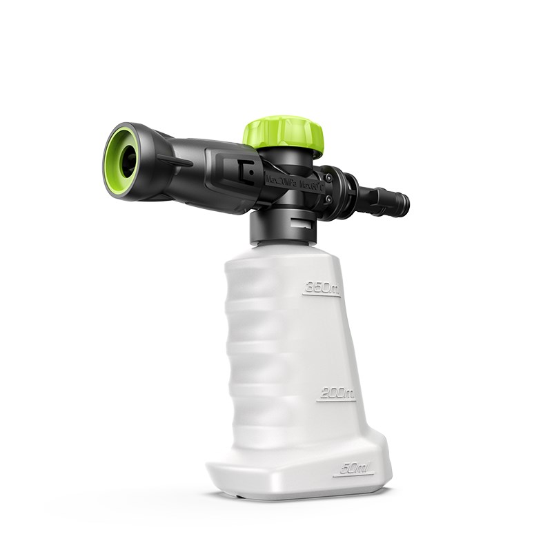 绿田原装高压泡沫壶洗车机配件家用机锂电枪可调泡沫喷壶发生器