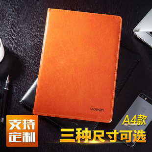 wn博文商务笔记本大本子皮面记事本办公用品文具工作会议笔记录本