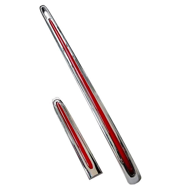 2款红旗H5中网机盖流光灯改装LED流水灯发光标旗标灯