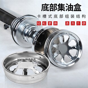 伸缩排烟管烤肉店吸烟管烧烤商用韩式排烟设备灯罩烟罩风